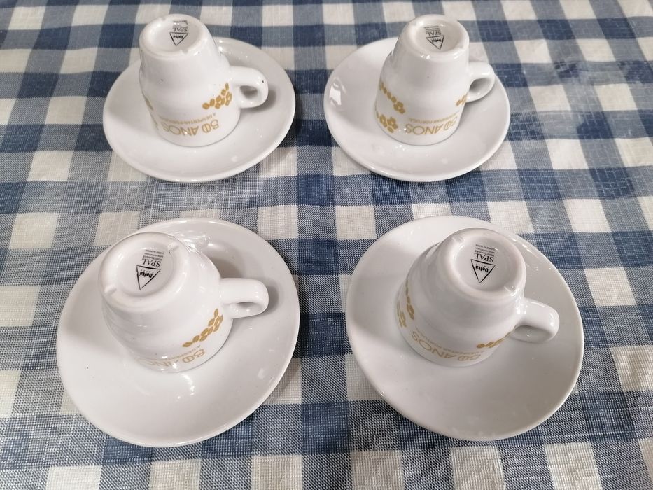 Conjunto  4 chávenas café delta64861390721539124