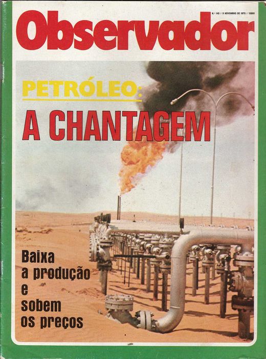 Revista Observador Nº143 - 9 de Novembro de 1973