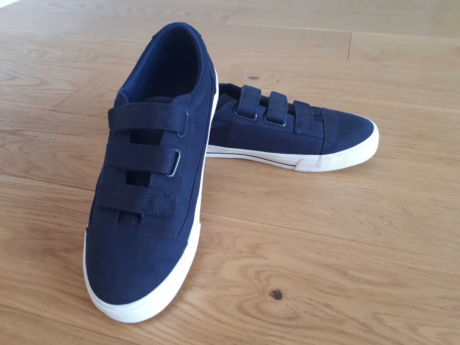 J.nowe trampki sneakersy Next 42 chłopiec męskie granatowe super