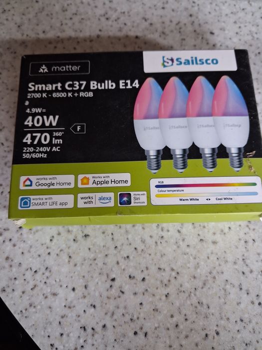 Смарт лампи нові Tapo