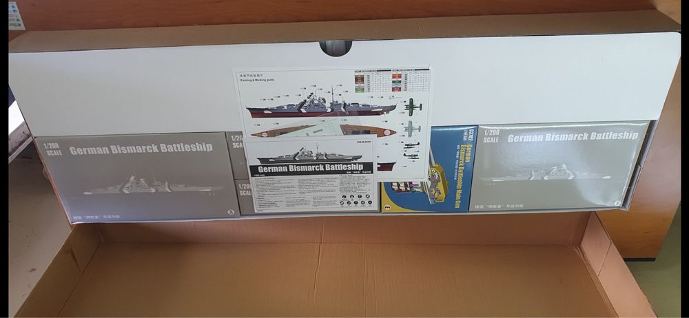 Modelismo Trumpeter Bismarck 1/200