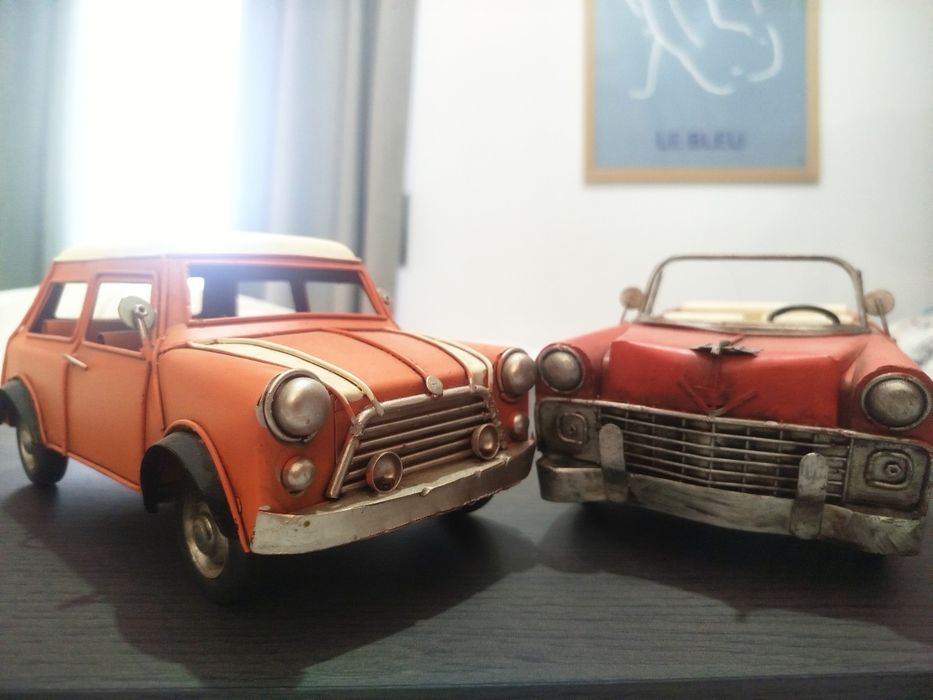 Mini Cooper 27 cm Vintage Car Collection in Metal