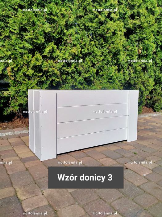 Donica drewniana doniczka warzywniak