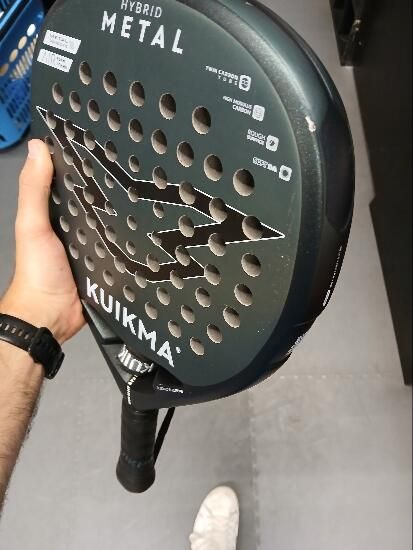 Raquete de padel Adulto - Kuikma Hybrid Metal