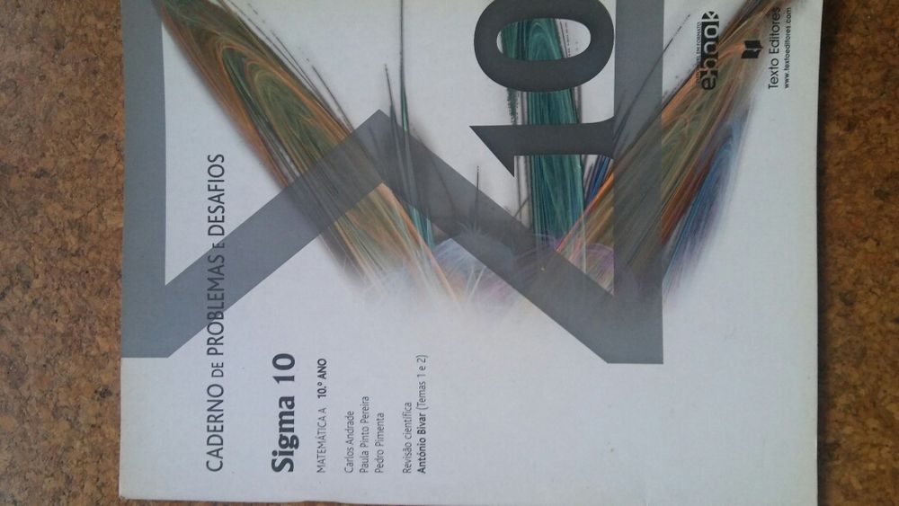 Cadernos de exercicios de Matemática