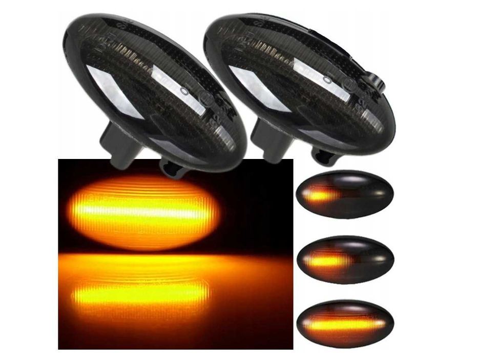 Повторювач повороту в крило для Peugeot / Citroen, боковий покажчик