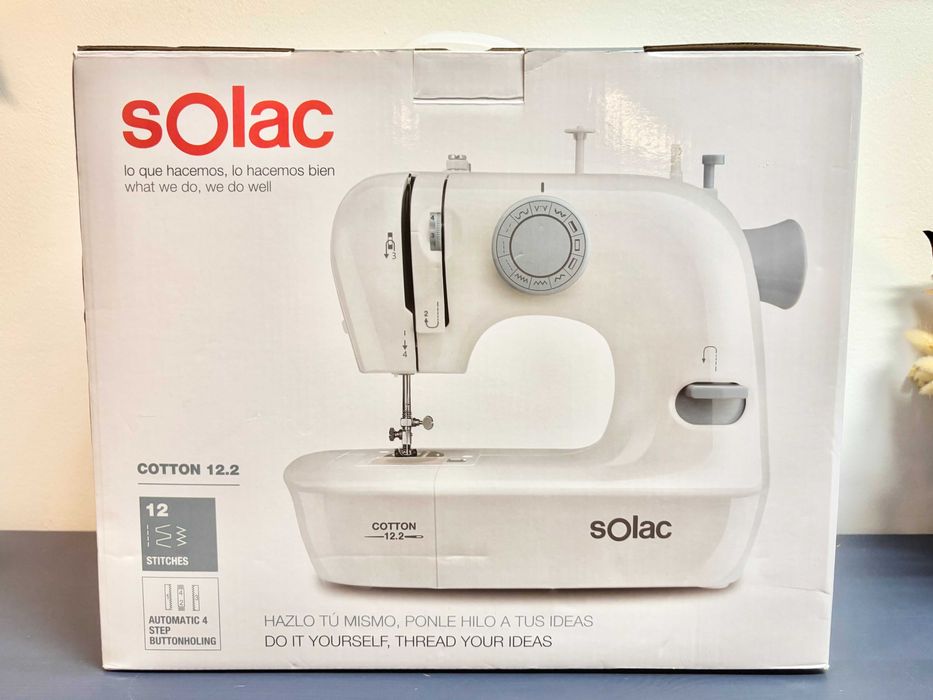 Máquina de Costura SOLAC Cotton 12.2