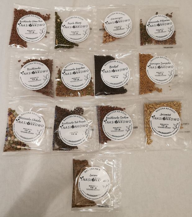 Kiełkownica 3 poziomy, plus kiełki