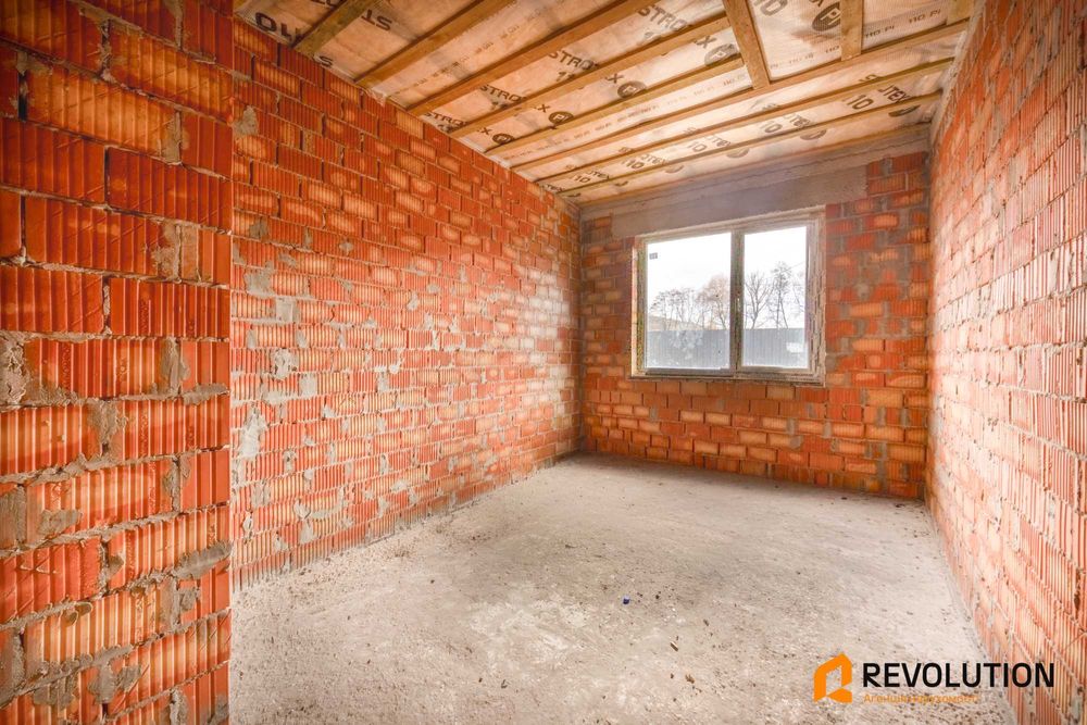 БЕЗ% Продаж сучасного одноповерхового будинку з великою терасою 150 метрів в невеличкому котеджному містечку в Американському стилі село Гнідин ГАЗ