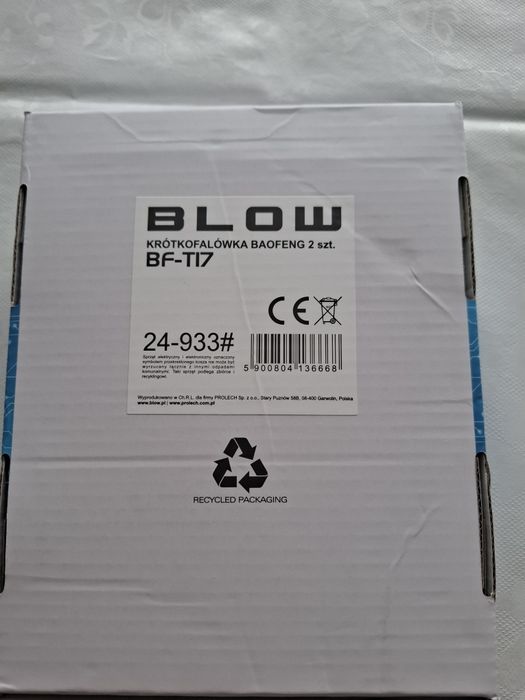 Krotkofalówki Baofeng PMR BF-T17 Radiotelefon 2W 2szt