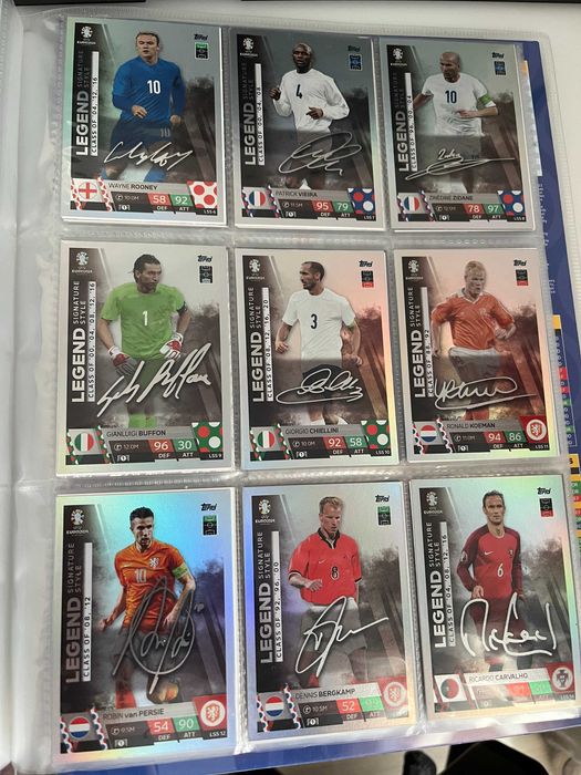 Match Attax Euro 2024 Completa (Antiga e Nova Checklist)(LerDescrição)