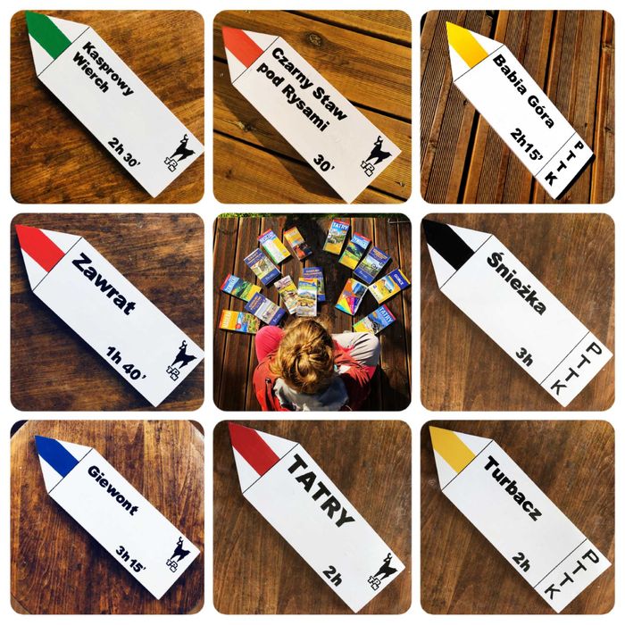 Drogowskazy górskie/ tabliczka