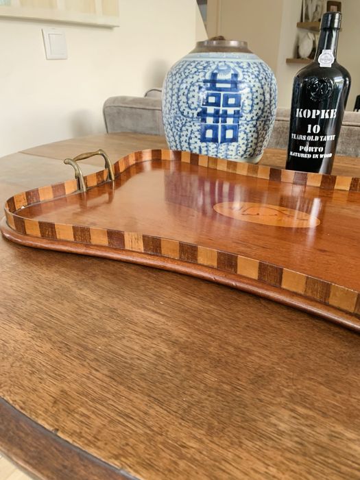 tabuleiro/Bandeja em forma de rim Eduardiano