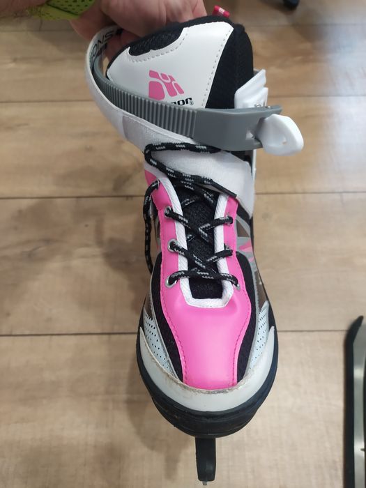 Łyżwy figurowe regulowane 34- 37