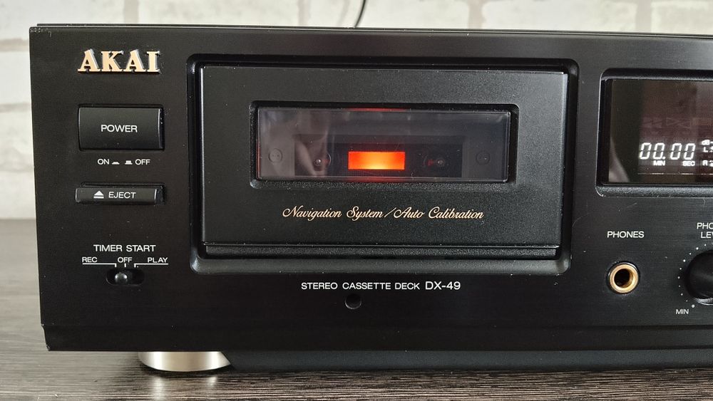 AKAI DX-49 Stereo Cassette Deck  1993