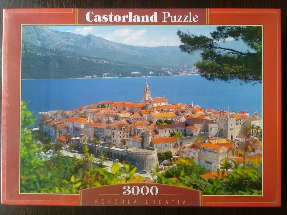 Картины головоломки Castor Land на 3000 деталей.