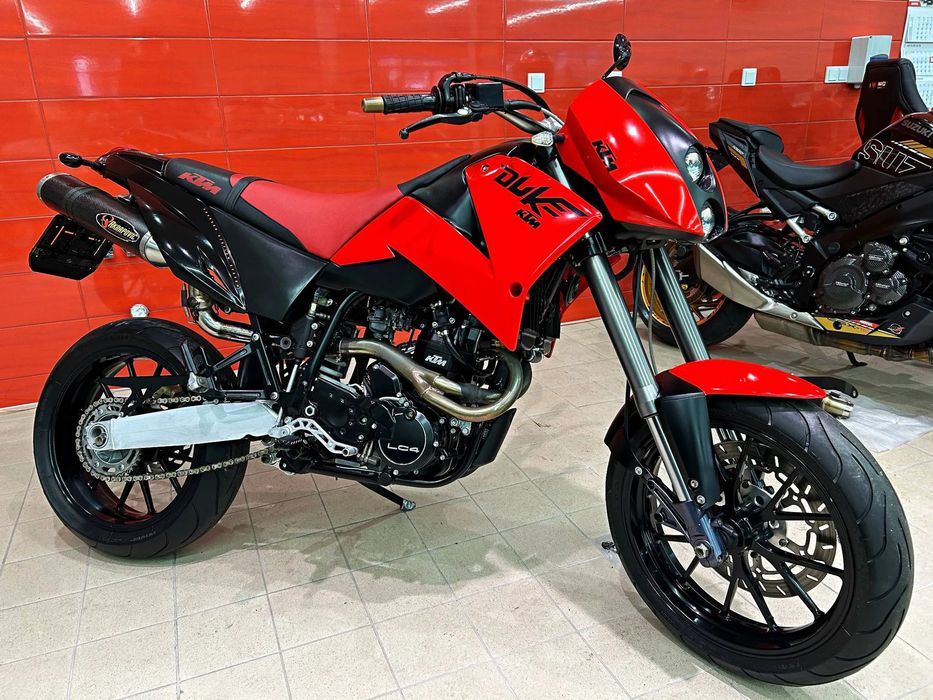 KTM Duke II 2 LC4 640 cm3 SUPERMOTO jak NOWY po Serwisie BEZ WKŁADU stan 10/10!