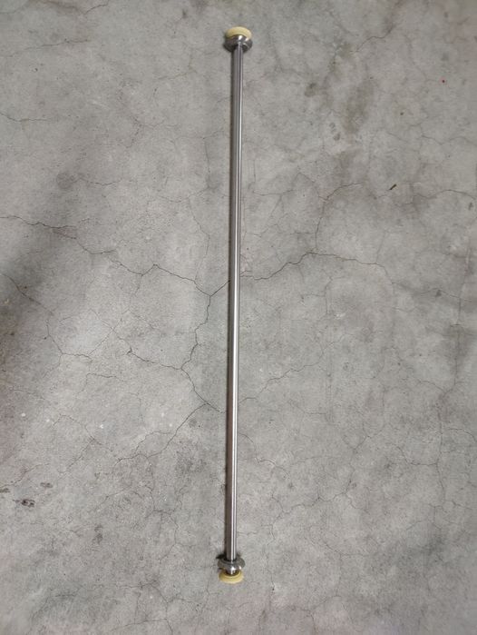 Varão cortina casa de banho extensível aço inox