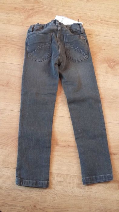 Spodnie szare jeans 4/5 lat nowe