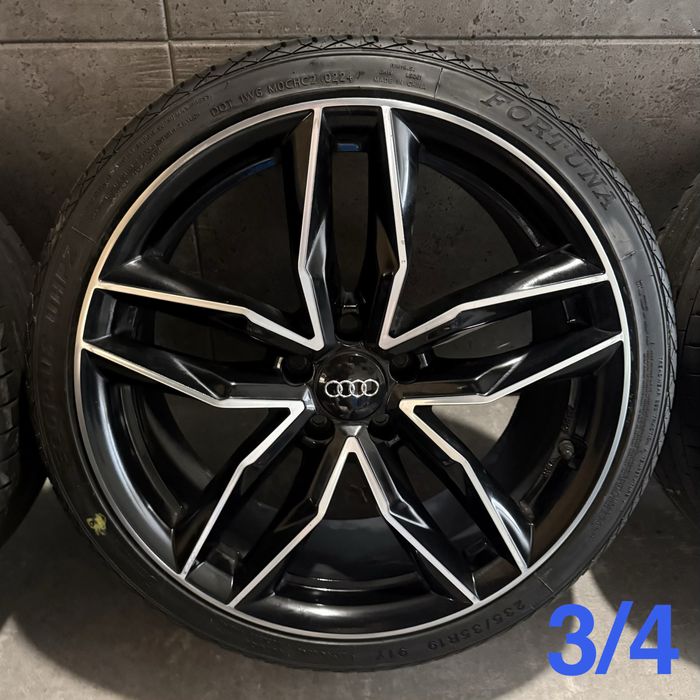 19 cali Audi A4 b9 b8 b7 A3 felgi koła komplet 5x112 ET45 8.5J 2024r