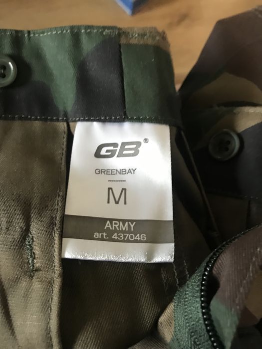 Spodnie moro robocze kamuflaż GreenBay M nowe
