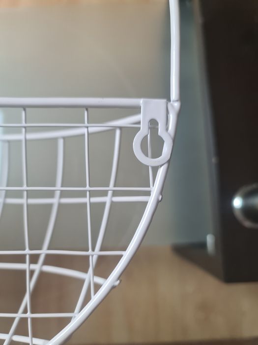 Koszyk biały księżyc