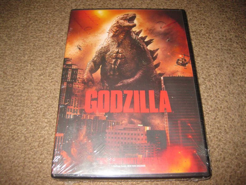 DVD "Godzilla" de Gareth Edwards/Selado!