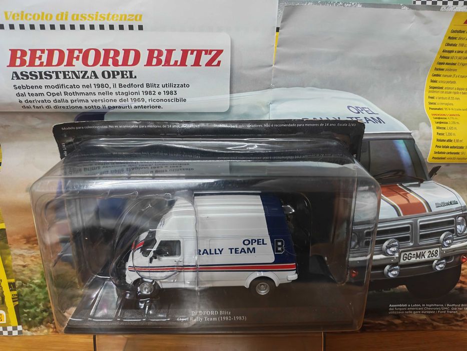 Bedford Blitz - Team Opel Rally 1:43