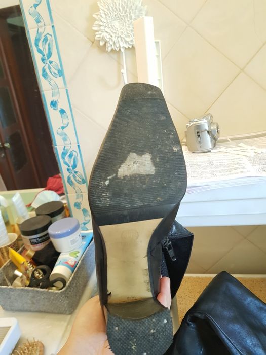 Botas em pele Helsar