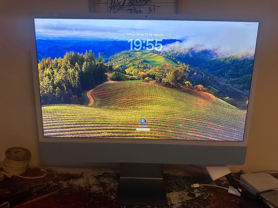 iMac m1 azul 8gb ram, 256 SSD 2021