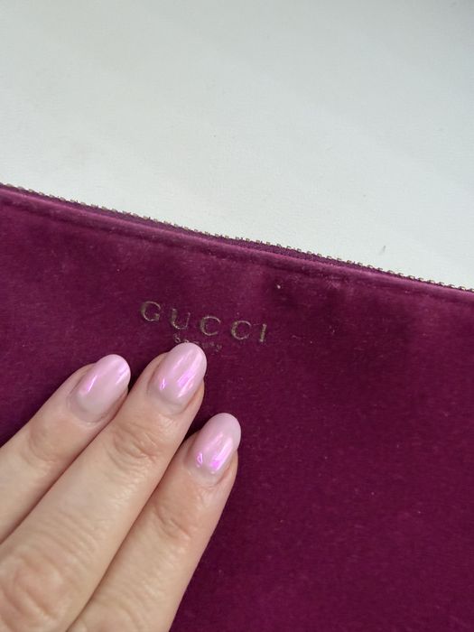 Оксамитова косметичка Gicci