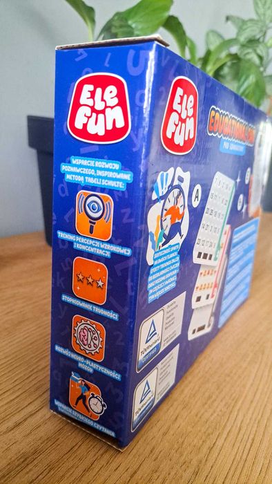 Pad edukacyjny / Gra karciana do ćwiczenia koncentracji Ele Fun