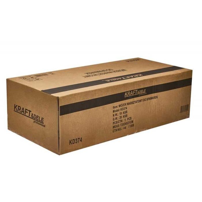 Wózek spawalniczy do spawarki migomatu z szufladami KD374