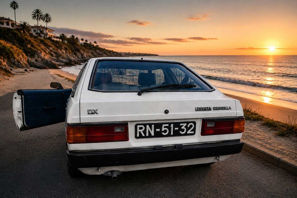 TOYOTA COROLA LIFTBACK DX COUPÉ 1.3 (KE70) Carro clássico 1981