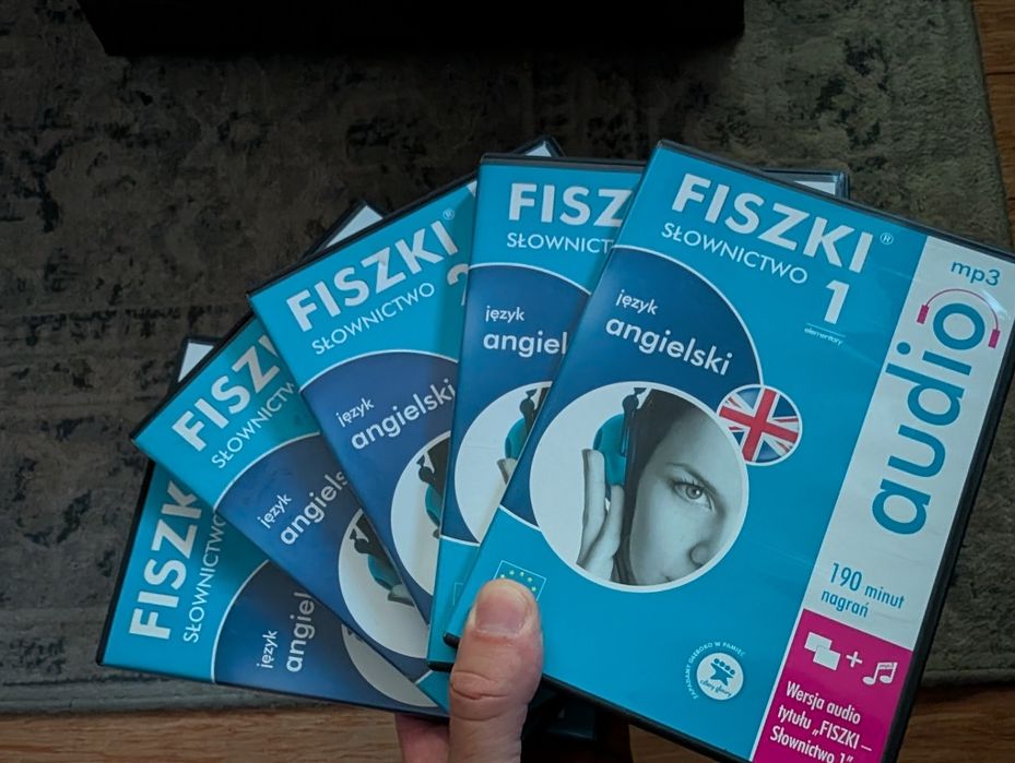 Fiszki język angielski 5 CD