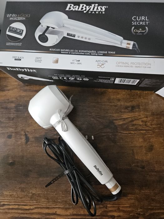 Lokówka Babyliss Curl Secret White & Gold