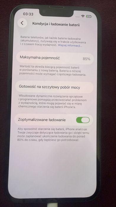 Sprzedam iPhone 13, midnight, 128GB