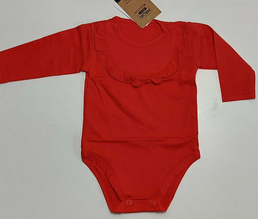 Body Niemowlęce MROFI - Lea CZEROWNE roz 62 cm