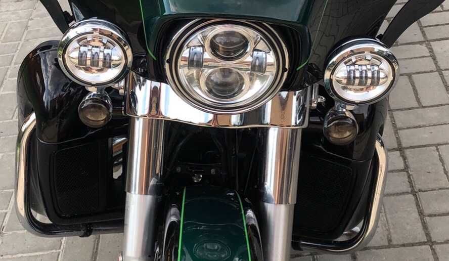 Фары; основные и вспомагательные Led Harley-Davidson 7", 4,5"