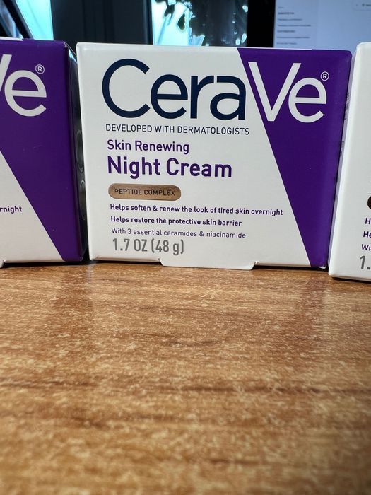 Крем CeraVe нічний (кераміди+ніацинамід)