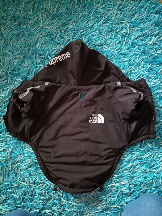 Kurtka dla psa rozmiar L długość 34cm czarna