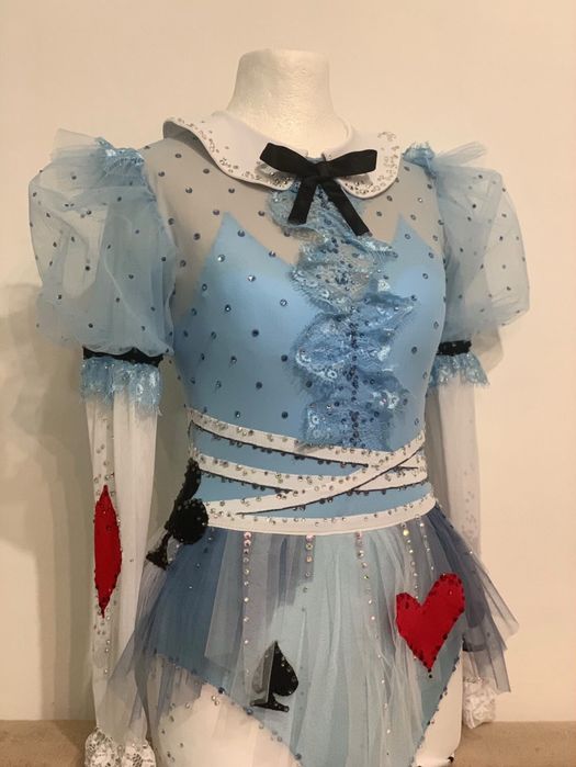 Шикарный Комбинезон для воздушной гимнастики рост 152-158см Алиса