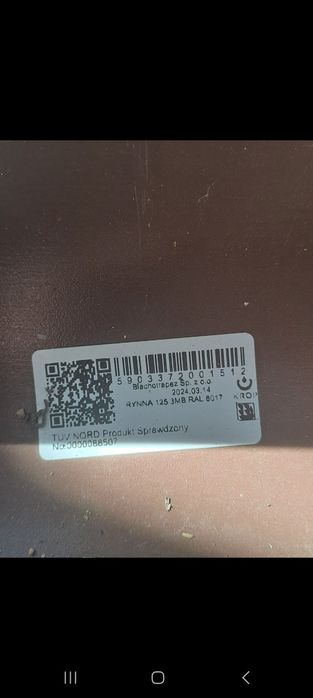 Rynny i rury blachotrapez