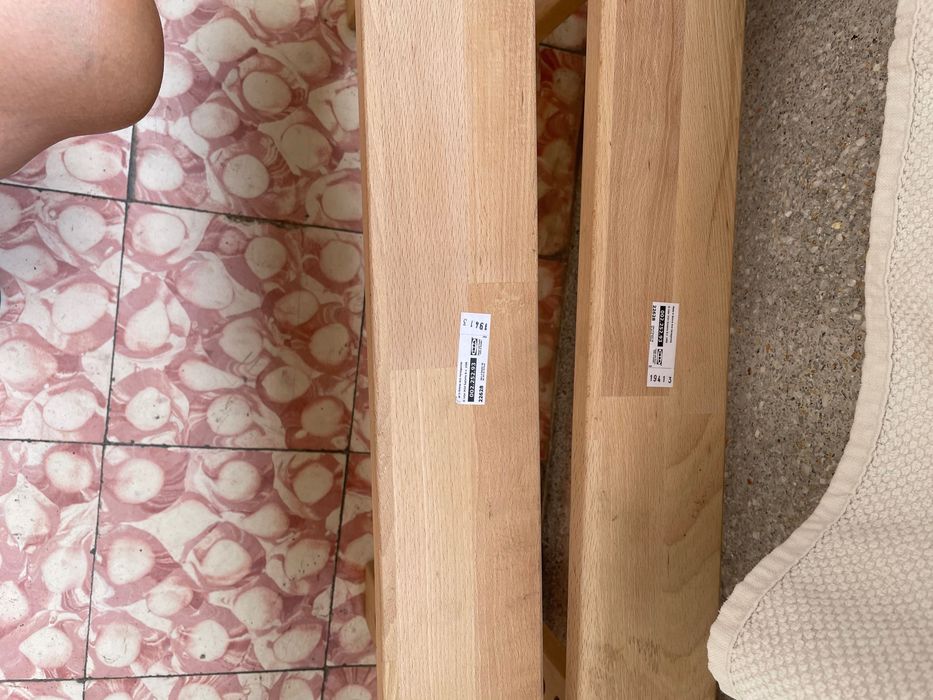 Extensor pra mesa em pinus ikea