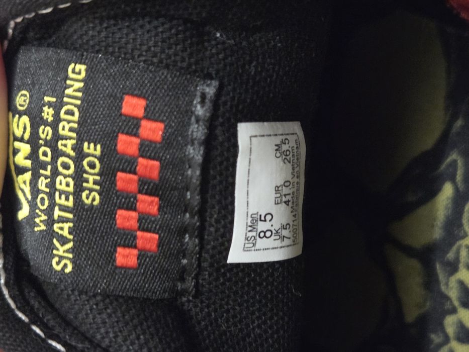 Кеди Vans Skate Old Skool x SpongeBob Gigliotti (Губка Боб) • Розмір 41 (26.5 см