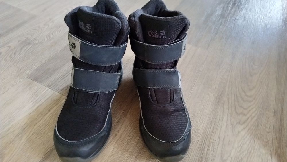 термо чоботи ботинки дитячі зимові Джек вольскін  jack wolfskin розмір