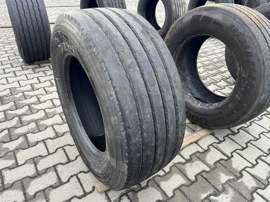 Opona ciężarowa używana prowadząca 385/55R22.5 ALBOURGH ACROSS S / 12mm