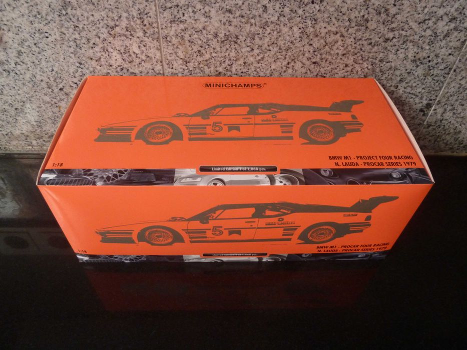 1:18 Minichamps, BMW M1 Procar, N. Lauda, Marlboro, 1979, AutoArt