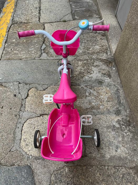 Bicicleta Criança Minnie Mouse 12 Polegadas 3-5 Anos