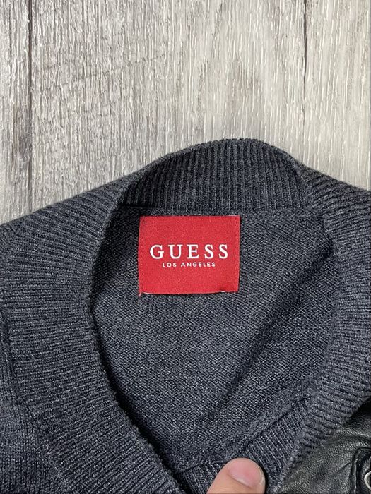 Guess Los Angeles кофта свитшот L размер свитер серый оригинал